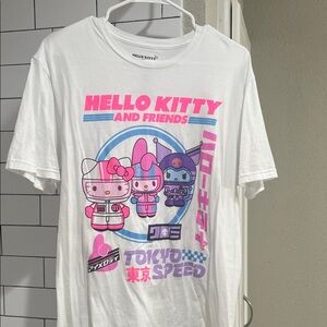 Hello Kitty and Friends Tokyo Speed White Tee